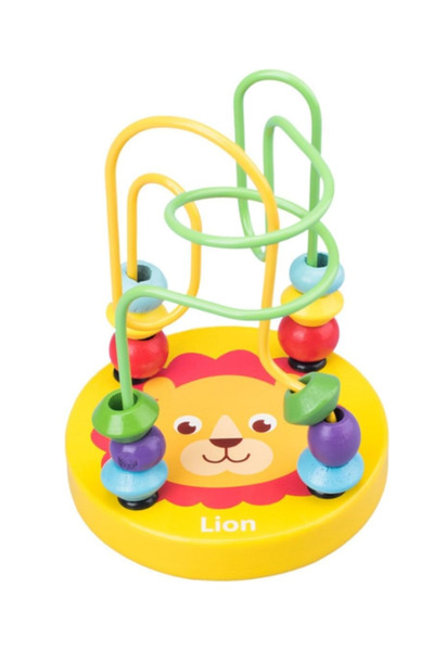 Twisoo Montessori Wooden Cartoon Bead Maze Activity Toy for Kids – Multicolor...