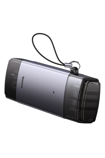 Baseus USB, Type-C σε Micro-SD, Αναγνώστης καρτών SD Baseus, Γκρι