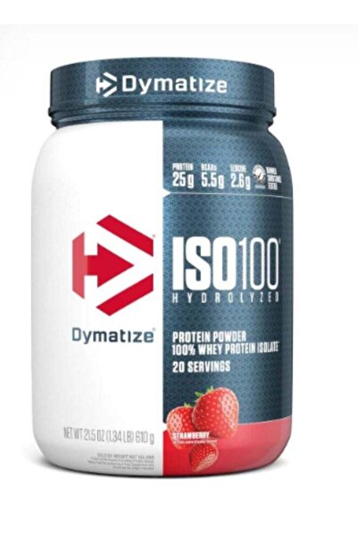 Dymatize Iso 100 - Strawberry - 610 g