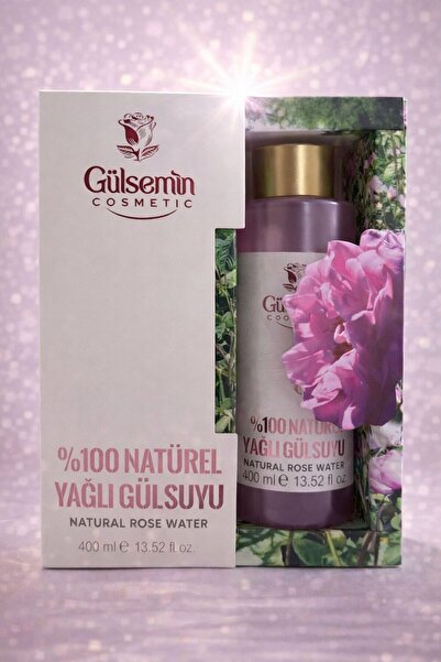 GÜLSEMİN COSMETİC Gülsemin %100 Naturel Yağlı Gül Suyu