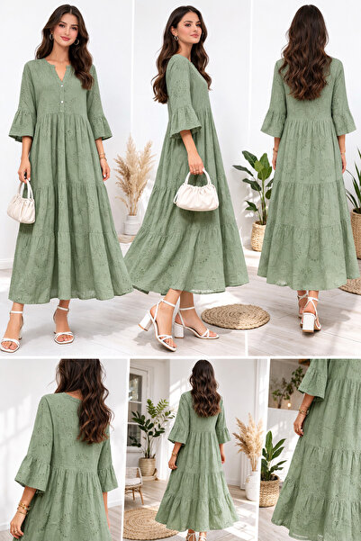 lare Italian Cotton Lace Dress