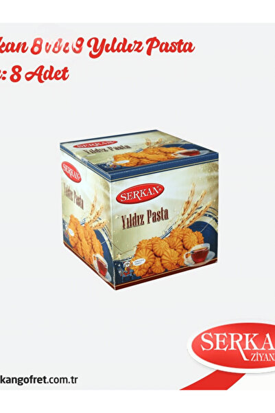 SERKAN GOFRET SERKAN 1000G YILDIZ PASTA
