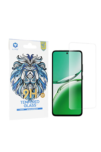 Lito Oppo Reno 12 F 4 G 9 H Tempered Glass, transparency