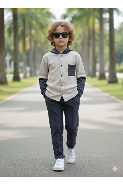 Ütk kids Ütkkids Joger Shirt Pants Boy's Holiday Style Set