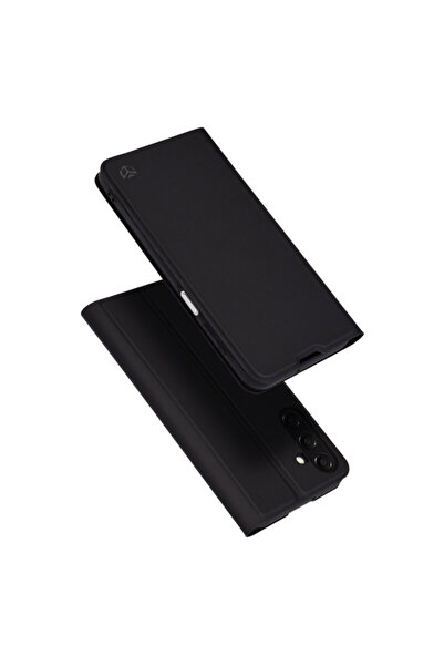 Techsuit Husă tip bookbag Magskin pentru Samsung Galaxy A16, neagră