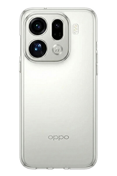 TechTree OPPO Find X9 Pro Uyumlu Şeffaf Silikon Kılıf