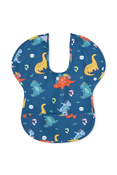 Messy مريلة أطفال بنصف أكمام - ديناصور