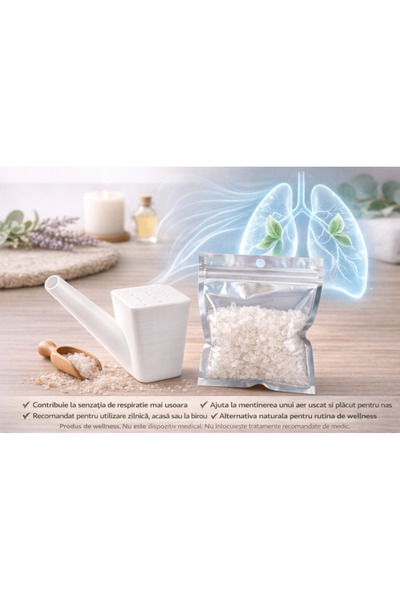 DinMunte Salt Inhaler with Salt Reserve