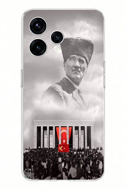 TechTree حافظة سيليكون مطبوعة بتصميم كابلاي أتاتورك من سلسلة OPPO Reno 15 - R...