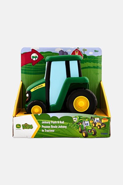 John Deere Johnny Push N Roll Tractor, Green