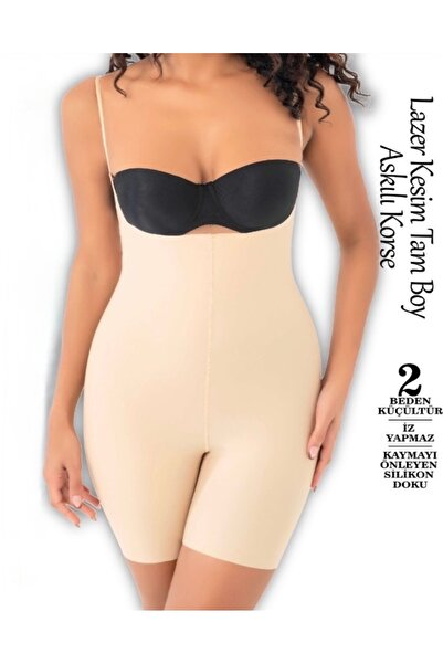 Only Vogue Laser Cut Full Length Premium Strap Corset