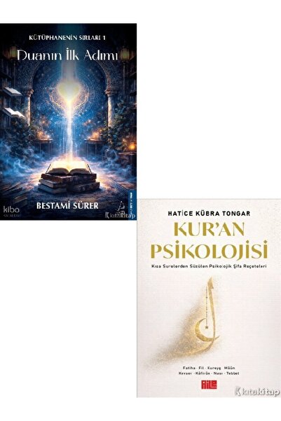 Destek Yayınları Duanın İlk Adımı - Kur'an Psikolojisi - Bestami Sürer 2 KİTA...