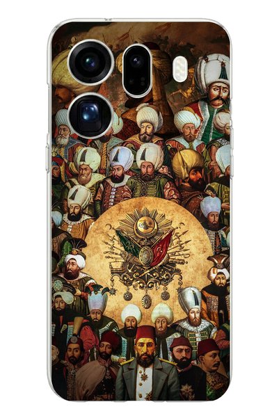 TechTree Oppo Find X9 Pro Compatible Ottoman Sultans Printed Silicone Case