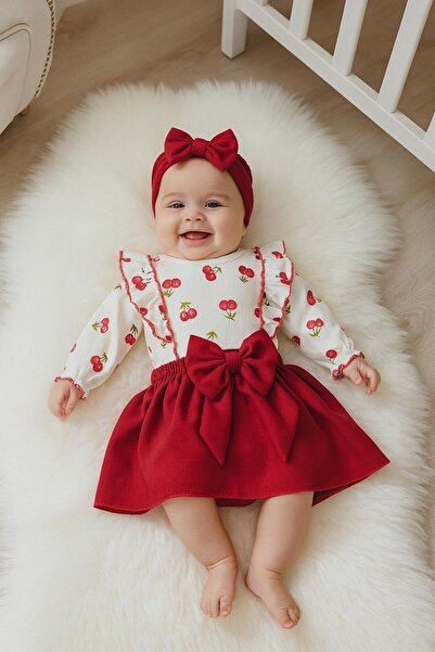 Bonito 3-Piece Baby Set, Bodysuit and Skirt Set
