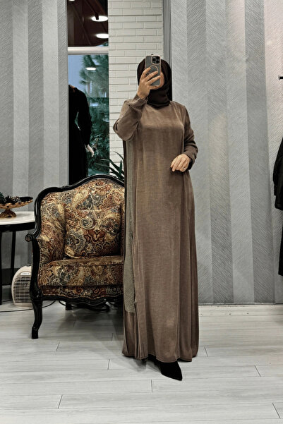 AlMarwah Dress Brown 303788