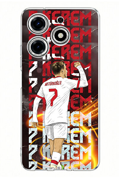 TechTree حافظة سيليكون مطبوعة من كيريم أكتوركوغلو سيفينج متوافقة مع هاتف تكنو...