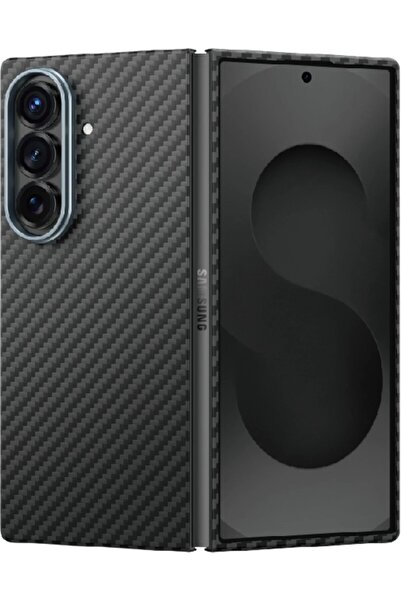 SilverCars Samsung Galaxy Z Fold 7 Uyumlu Kevlar MagClick Manyetik Kılıf – İn...