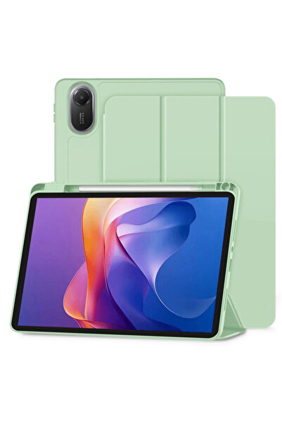Techsuit Pix pliabil Xiaomi Redmi Pad 2 Flex, verde deschis