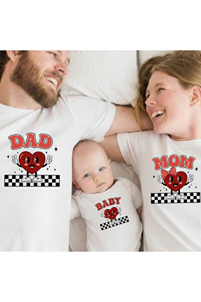 Etoile Studio تي شيرت شيرين كارديز فاميلي كومبين |   مجموعة تيشيرتات عائلية -...