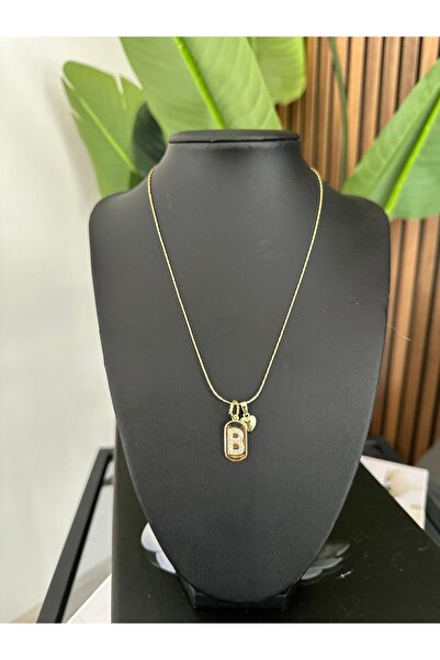 Rüya B Harf Kapli Charm Kolye