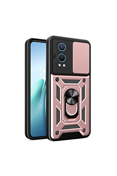 Techsuit OnePlus Nord CE 4 Lite Camera Protection Case CamShield Series, Pink