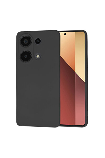 Techsuit Husă din silicon pentru Xiaomi Redmi Note 13 Pro 4G SoftFlex, neagră