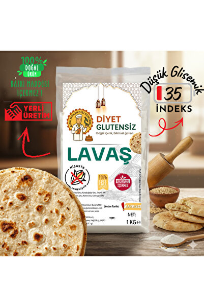 Diyet Glutensiz Glutensiz Lavaş(5 adet)