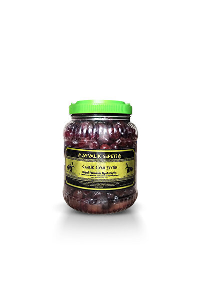 AYVALIK SEPETİ Gemlik Siyah Zeytin (1,5 kg)