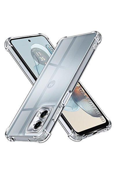 Techsuit Carcasă din silicon transparentă rezistentă la șocuri pentru Motorol...