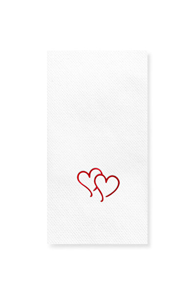 Story 40X40 cm Red Foil Hearts Promise Engagement Wedding Patterned 16-Pack 1...