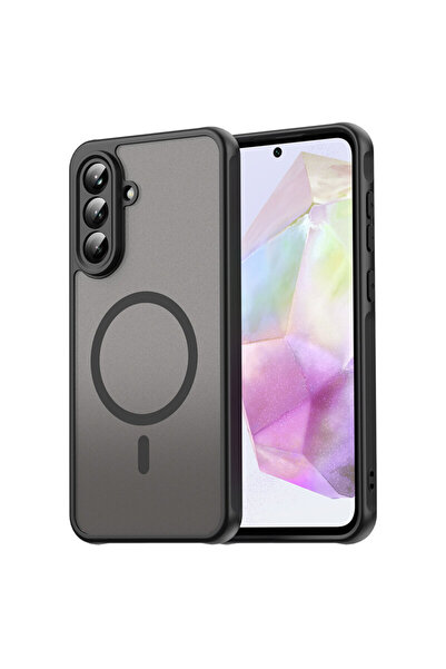 Techsuit Samsung Galaxy A36 5G HaloFrost II MagSafe, μαύρο