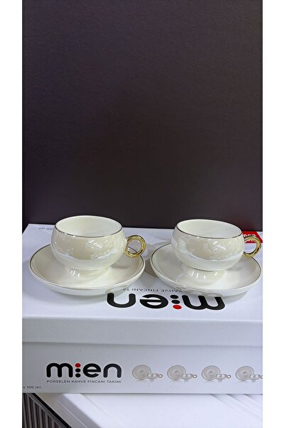 MİEN 2li porselen kahve fincan