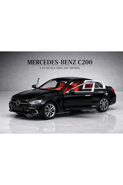 Alloy Models Mercedes C200 1:24 sesli ışıklı çek bırak kapıları açılır