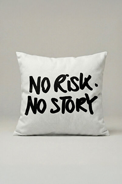 viki concept Fără Risc Fără Poveste Decorativ cu text Husă de pernă pentru ca...