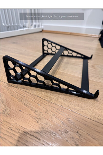 El Emeği Hexagon Serisi Gaming Laptop Standı - 3D Isı Dağıtıcı Petek Tasarım ...