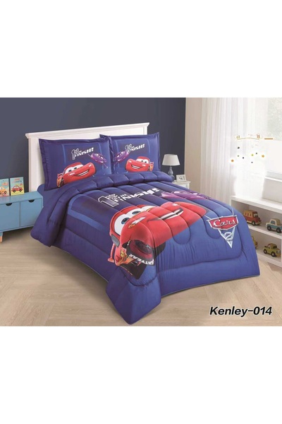 Ropi طقم لحاف الأطفال "كينلي ديجيتال" ولادي – رسومات اطفال عالم من الخيال وال...