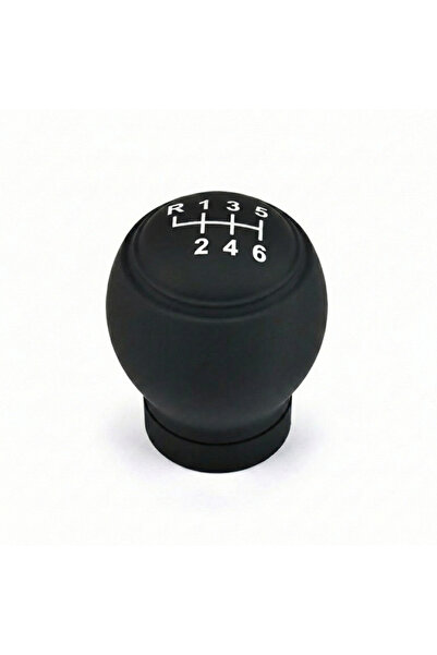 BsElektronik Universal Mandallı 6 İleri Tip Silikon Vites Topuz Kılıfı Siyah