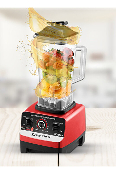 SİLVERCAST 🥤 خلاط وعصارة 2 في 1 مزدوج الأكواب – خلاط مطبخ متعدد الوظائف 🔥