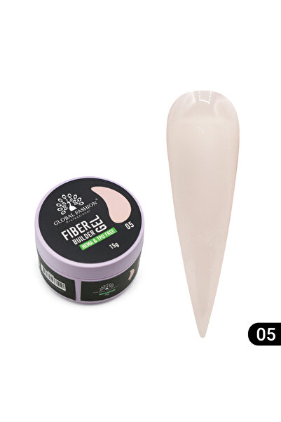 global fashion Nail shaping gel 15 gr, Fiber Builder Gel 05