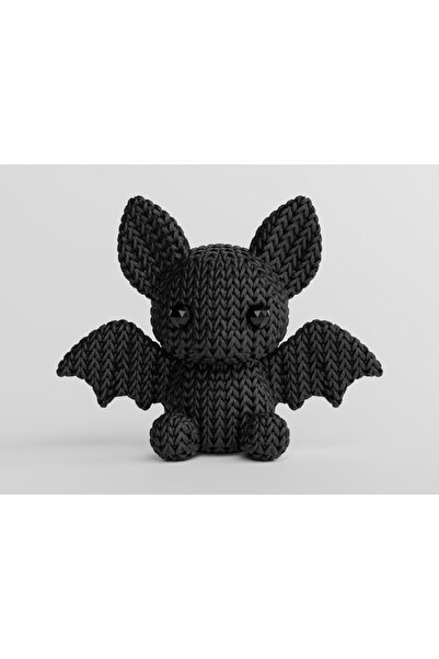 Yarasa Biblo Örgü Görünümlü Hediyelik 3D