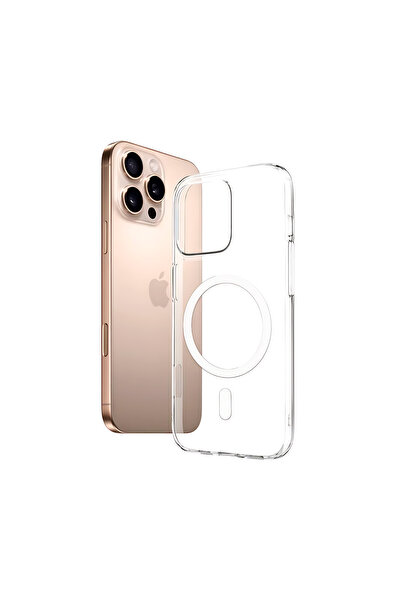 Armor كفر حماية - آيفون 15 برو ماكس - شفاف - مغناطيسي - Magnetic - iPhone 15 Pro Max - MagSafe - Cover