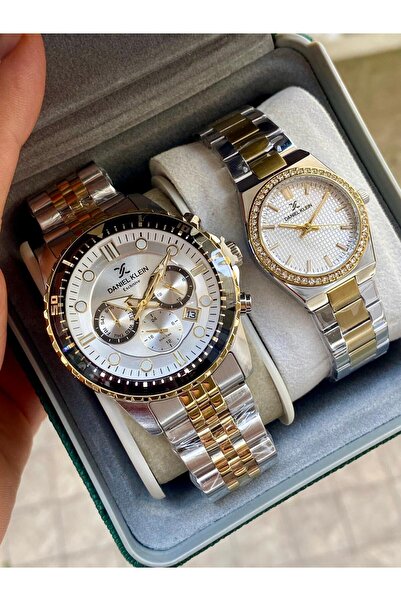 Daniel Klein Marka Orjinal 2 Yıl Garantili Su Geçirmez Çift Saati