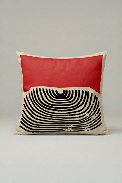viki concept Bloc Roșu cu imprimeu geometric Husă de pernă pentru canapea 054...