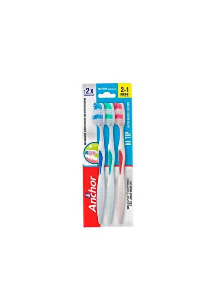 ANKOR Toothbrush High Tip 2+1 Free Medium