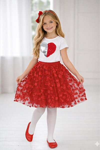 ENDESTORE 23 Nisan 29 Ekim Gösteri Kıyafeti Kız Çocuk Modeli Badi Modeli Tütü...