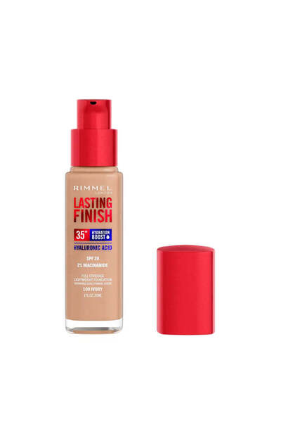 Rimmel London Lasting Finish 35 Hour Foundation -100 Ivory, 30ml