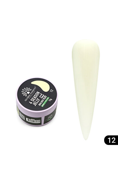 global fashion Nail modeling gel 15 gr, 4 Season Jelly Builder Gel 12