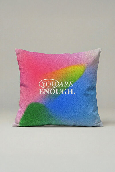 viki concept Είσαι Αρκετός/Αρκετή " Θήκη διακοσμητικού μαξιλαριού 064 – Μοντέ...