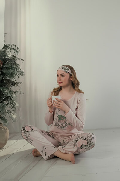 BİLGENS BUTİK Women's Summer Viscose Pajama Set