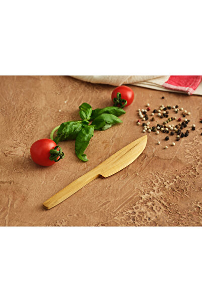 Hedisam Hakiki Şimşir Ağacı Tereyağ Bıçağı – Doğal, Hijyenik ve Pürüzsüz Sunum